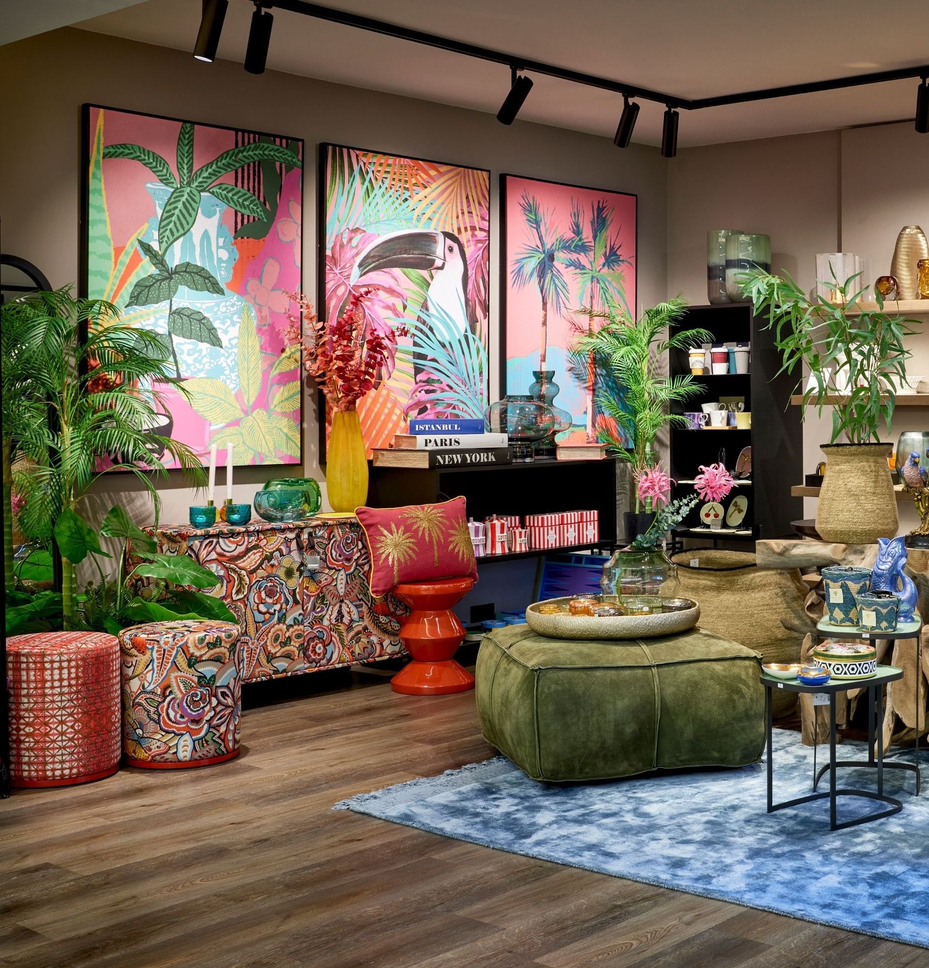 Wohnaccessoires schön inszentiert