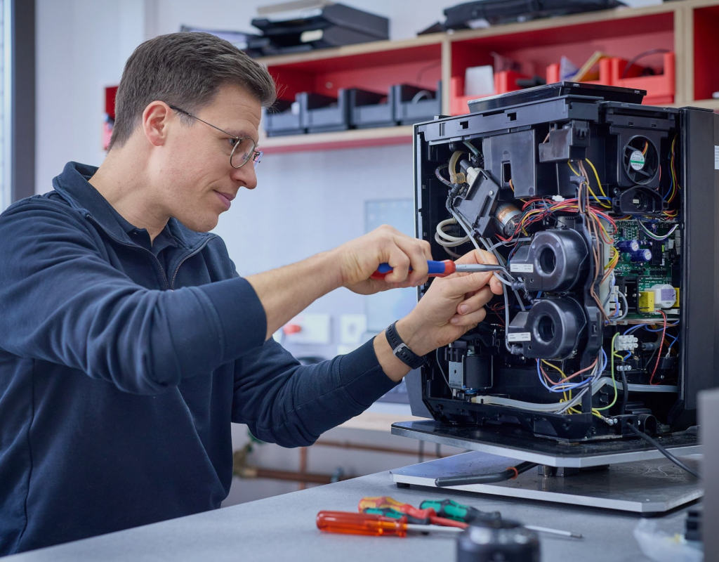 Wir reparieren ihre Technik in unserer Werkstatt