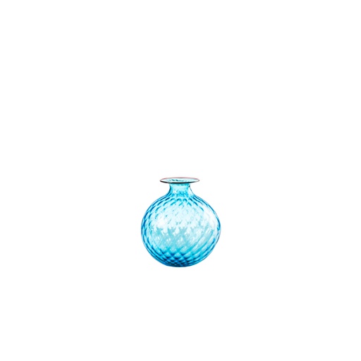 [FO310014000F0YW] Vase Monofiore Balloton - Ø 11 cm H 12,5 cm (aquamarine)