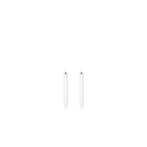 [UL-TA-NW01312-2] LED Mini - Stabkerze (2er Set) (nordic white)