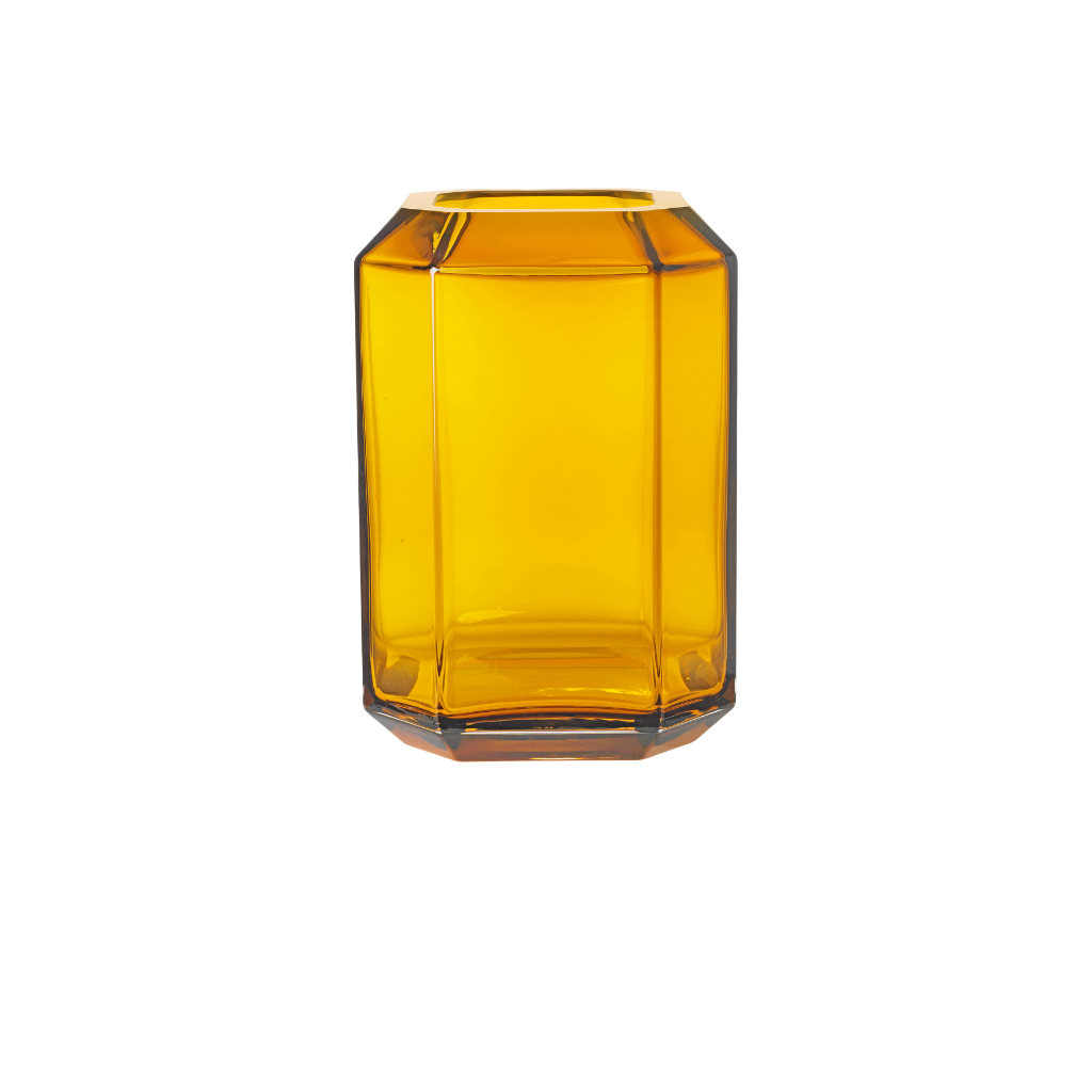 Vase Jewel - amber