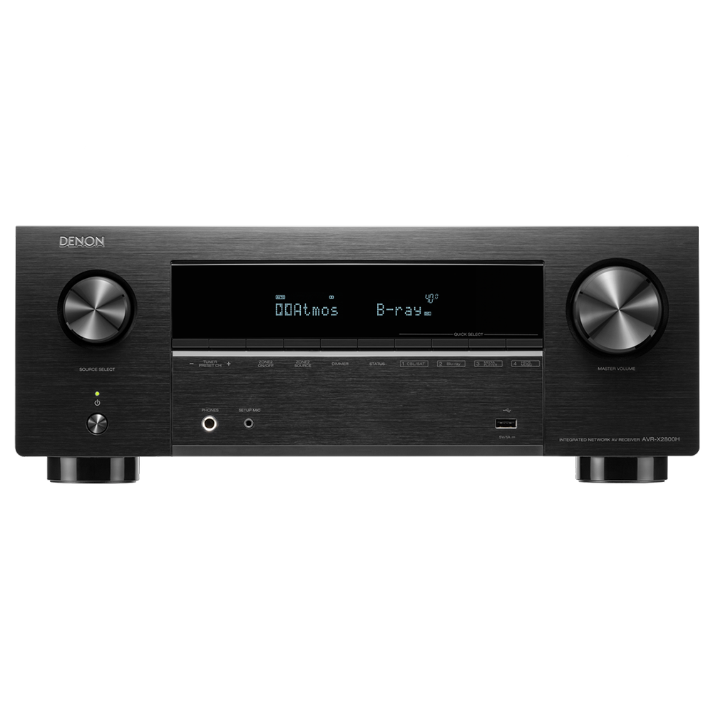 AVR-X2800H DAB schwarz 7.2-Kanal 8K-AV-Receiver