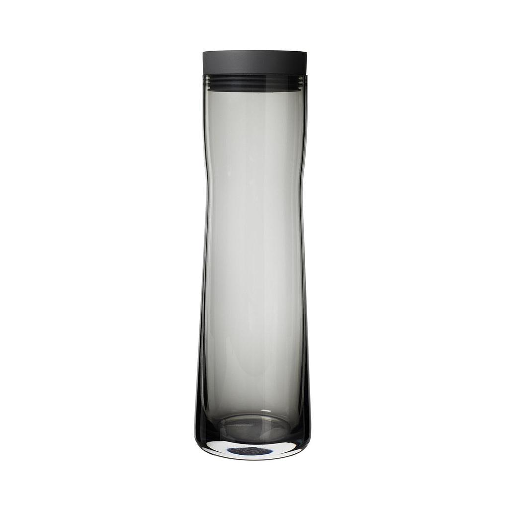Wasserkaraffe Splash - geschwärztes Glas