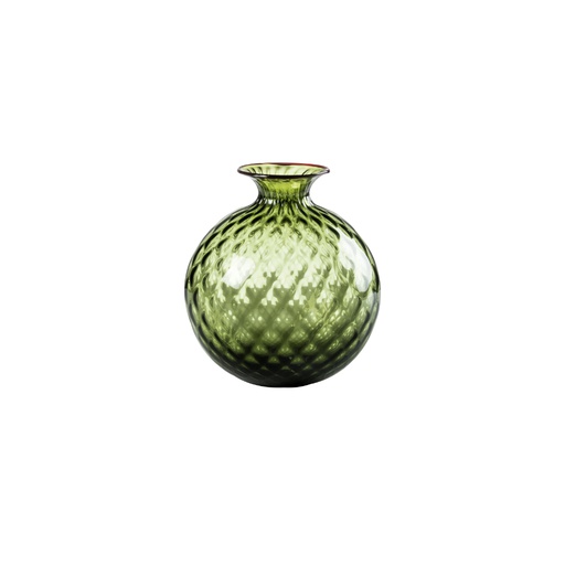 [FO310018000F0BCK] Vase Monofiore Balloton - Ø 18 cm H 20,5 cm (amber)