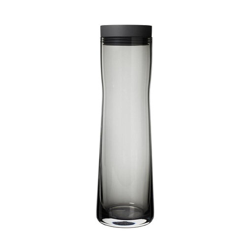 [63807] Wasserkaraffe Splash - geschwärztes Glas
