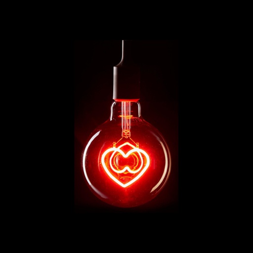 LED Leuchtmittel - Herz
