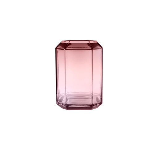 Vase Jewel - burgundy