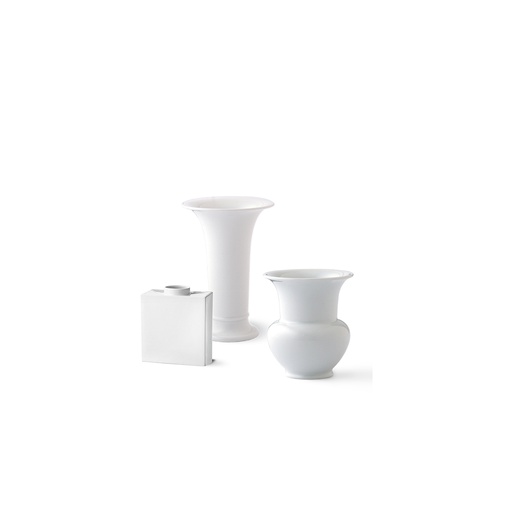 [40852300] Mini Vasenset - 3tlg. weiß