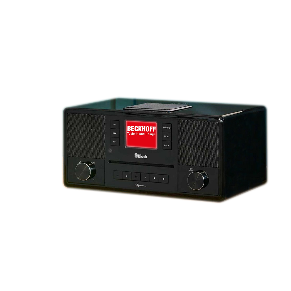 [AB10208-001] Aurora Smartradio schwarz CD, UKW, DAB+, Internetradio