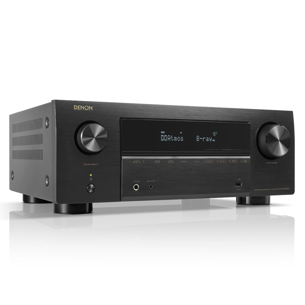 [AVRX2800HDABBKE2] AVR-X2800H DAB schwarz 7.2-Kanal 8K-AV-Receiver